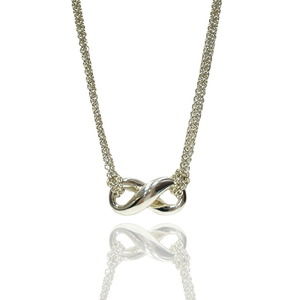 Tiffany Infinity Necklace Silver